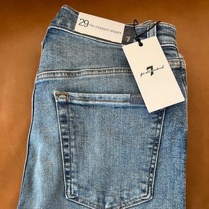 Luxe Vintage High Waist Cropped Straight in Sloane Vintage